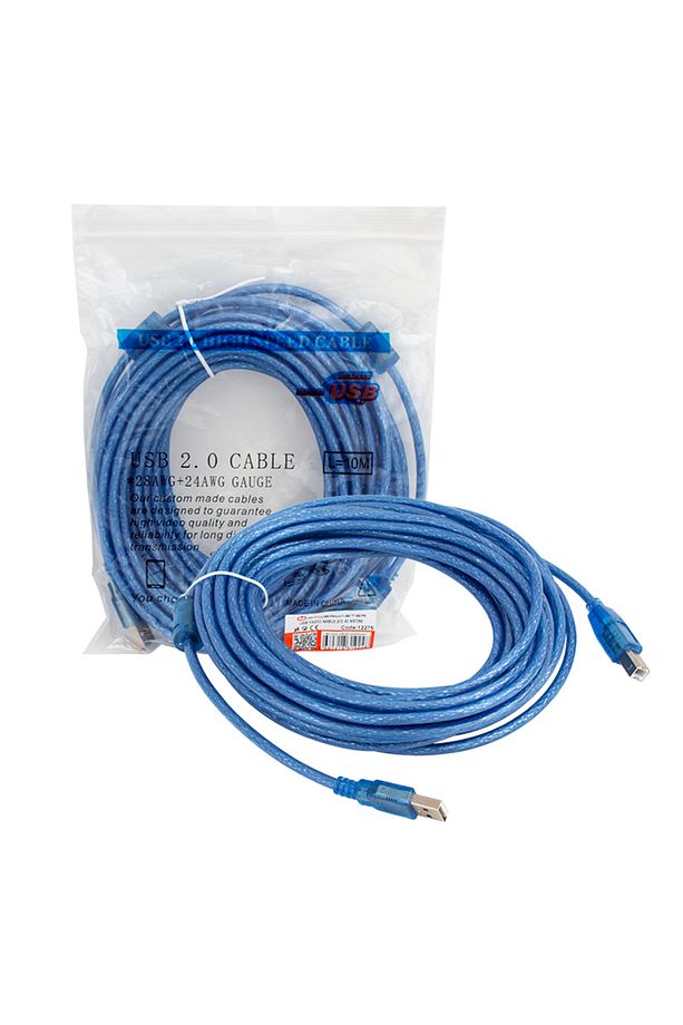 2.0 Şeffaf 10 Metre Usb Yazıcı Kablosu - 2