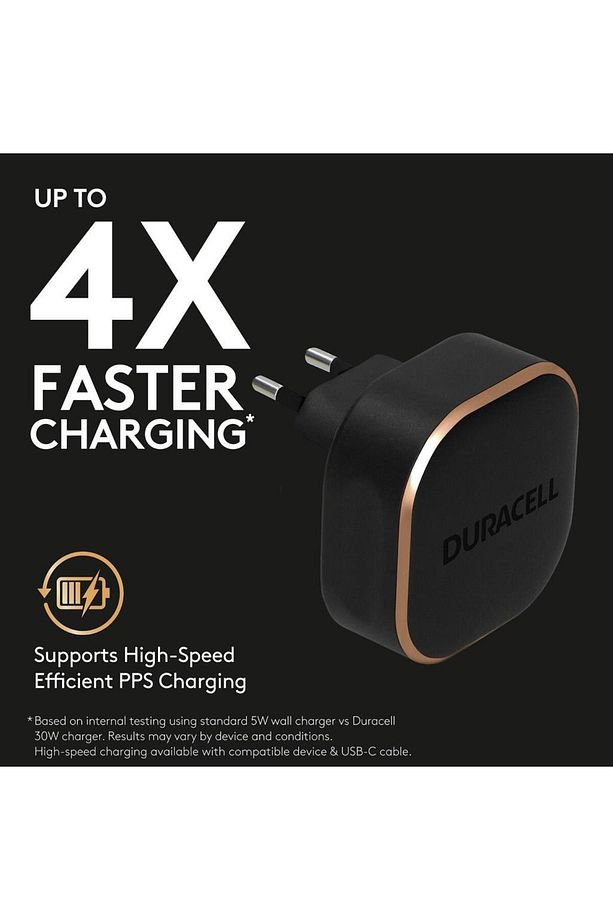 30w 4x Hızlı Şarj Başlığı ( Usb-a,usb-c ) - Siyah - 3
