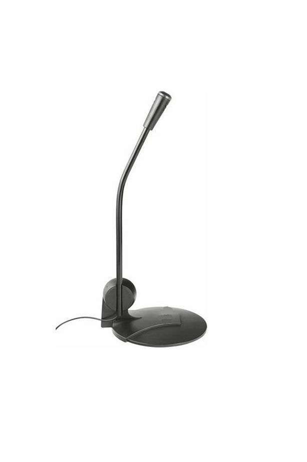 MASAÜSTÜ STANDLI BİLGİSAYAR MİKROFONU 3.5 MM JACK GİRİŞLİ PC MİCROPHONE YOUTUBER MİKROFON - 3