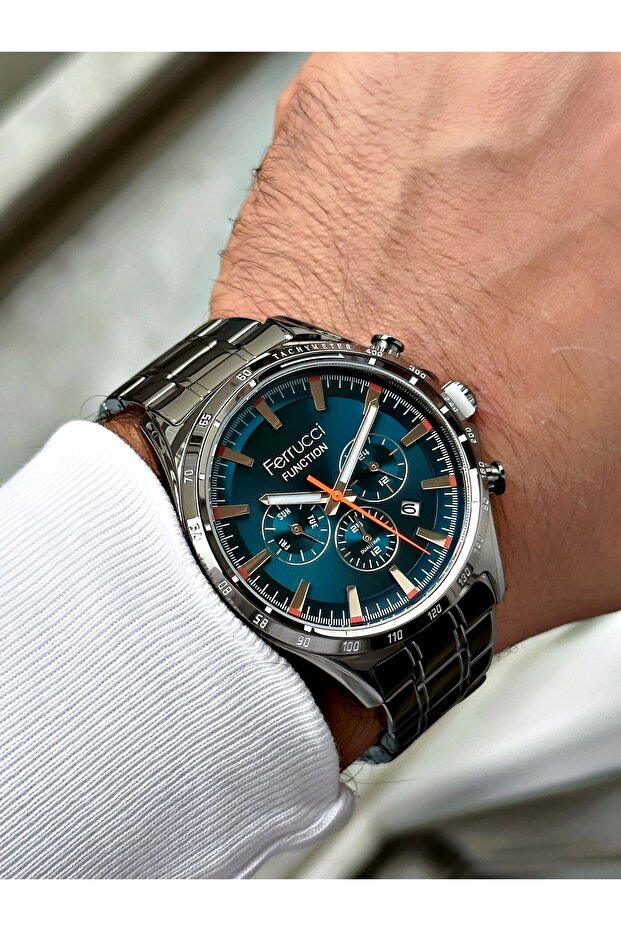 Function Çelik Kordon Erkek Kol Saati - 4