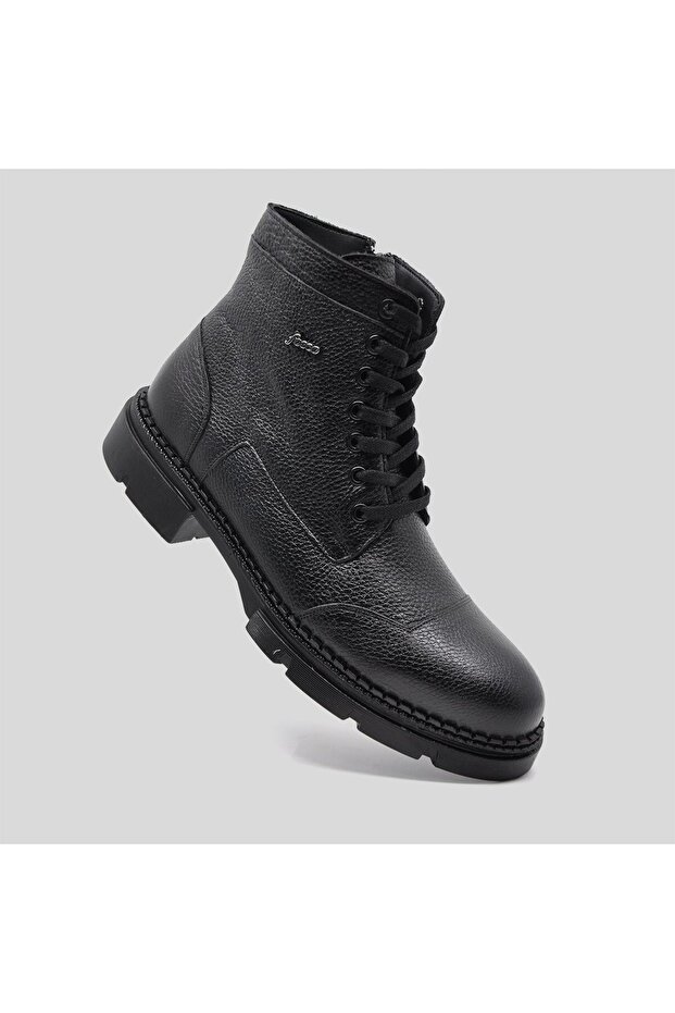 Hakiki Deri Kışlık Erkek Bot 2901 551 - 2