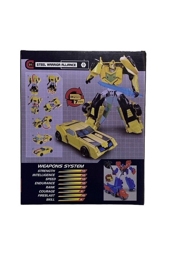 20 CM 9 Adımda Dönüşen Robot 9134 - 2
