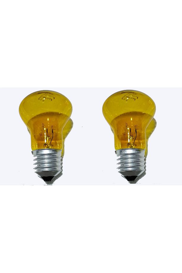 Sarı Akkor Flamanlı Mantar 10 Watt Gece Ampulü 2 Adet - 1