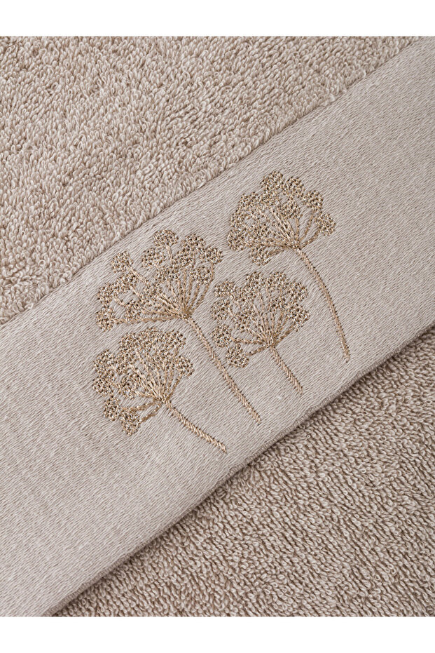 LCW HOME Tree Embroidered Face Towel 50x80 Cm - 2
