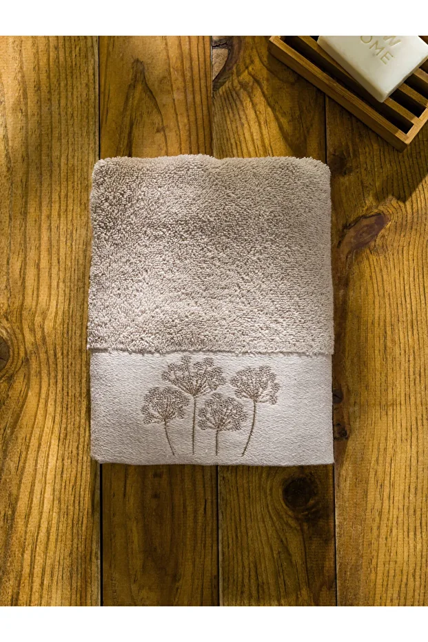 LCW HOME Tree Embroidered Face Towel 50x80 Cm - 1