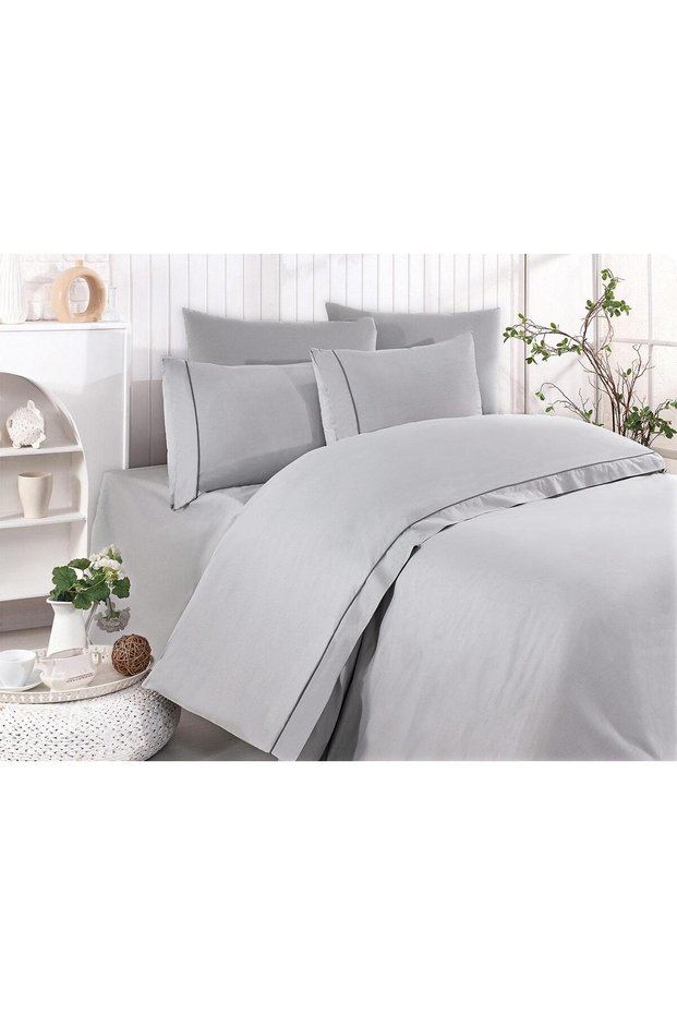 OPUS 100% COTTON SIMPLE AND SPORTS TIE Duvet Cover Set 6 PIECES LUXURY BOXED