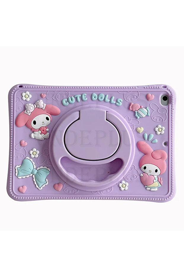 iPad 9th Generation 10.2" Compatible Case Cute Dolls Child Character Case A2602 A2603 A2604 A2605