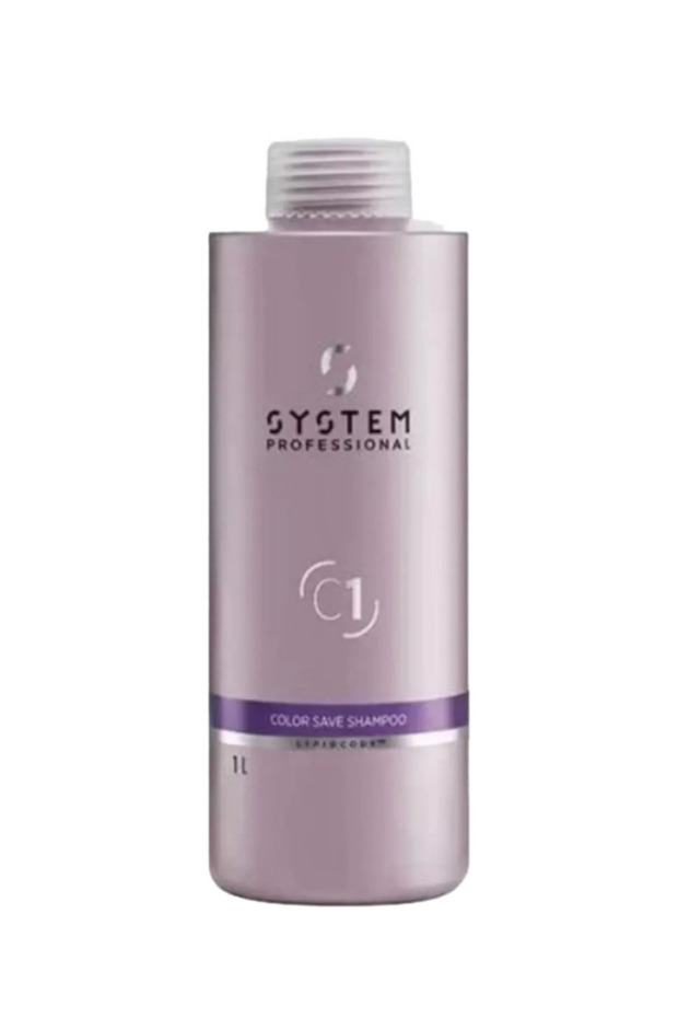 System Professional Color Save Renk Koruyucu Şampuan 1000 ml ( Renklerin solmasını engeller ) - 1