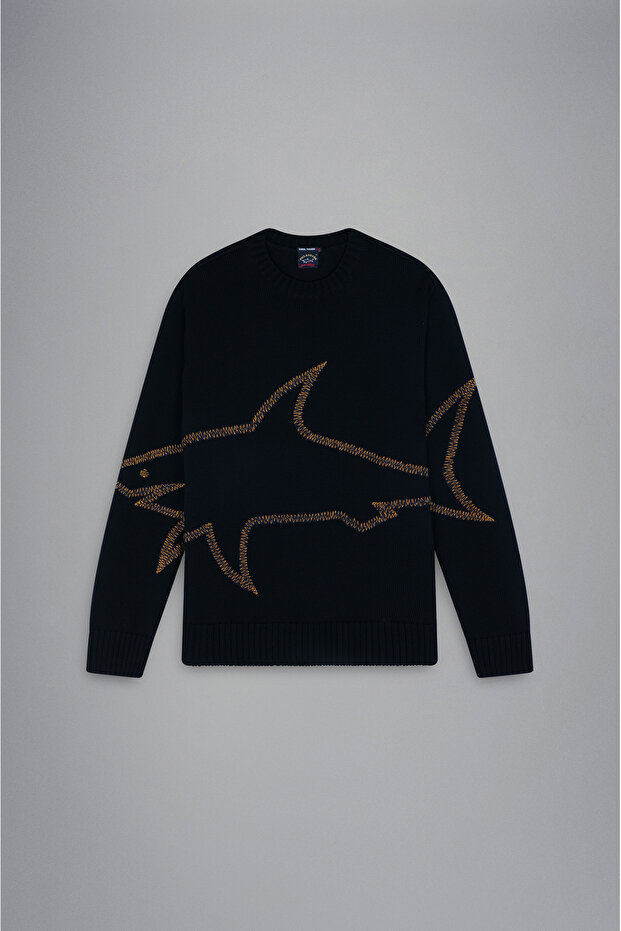MEN'S KNITTED ROUNDNECK C.W. WOOL - 6