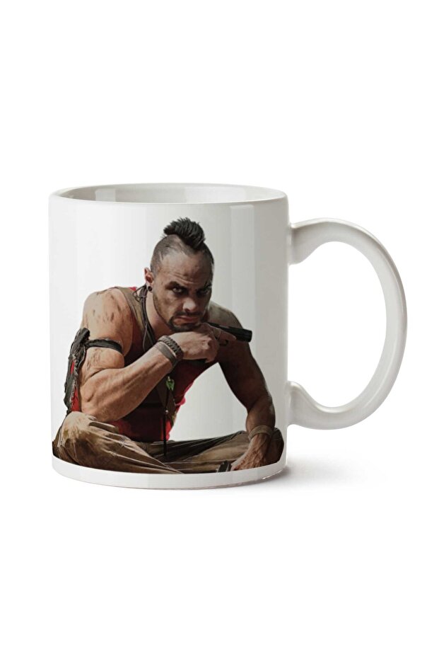 كوب بطباعة على الجانبين من Far-Cry-PNG-Mesh