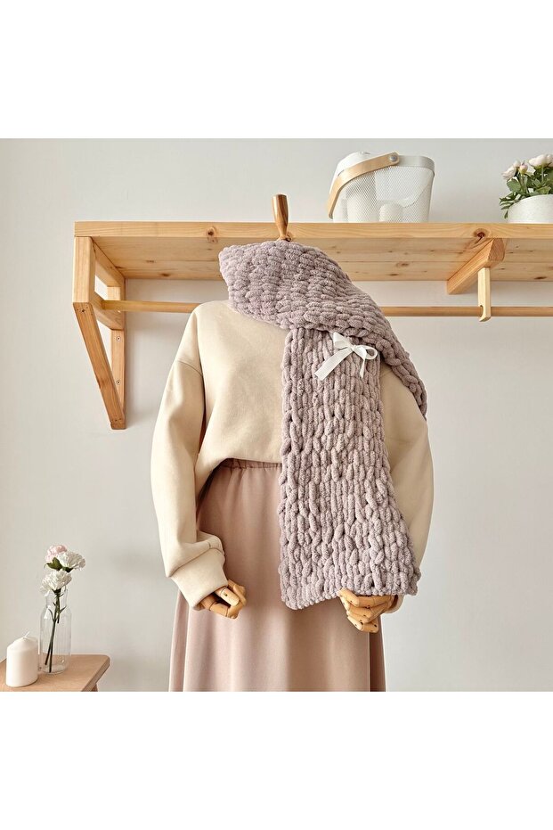 Puffy El Örmesi Atkı - 1