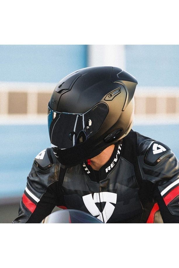 Sx.100r Fullblack Mat Siyah Kask - 7