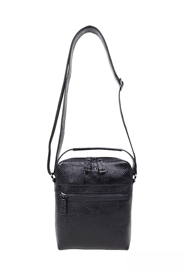 Men's Genuine Leather Hand and Shoulder Crossbody Bag 0823