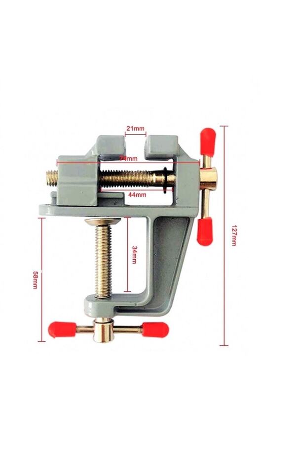 Mini Multi-Purpose Detail Working Vise Table Mount Clock Bead Processing - 4