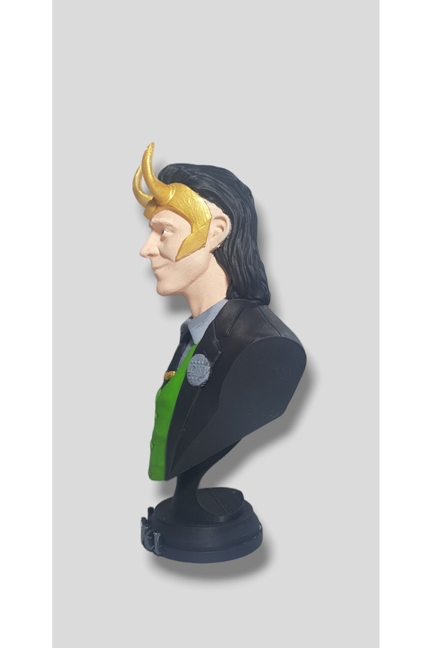 Marvel Comics Loki Büst- Loki Figür 15 Cm Renkli - 6