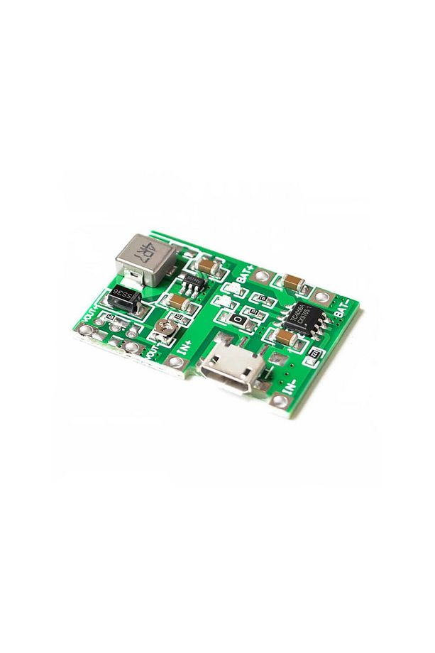 3.7v Için 5v 9v 12v 2a Ayarlanabilir Tp4056 18650 Lityum Pil Şarj Deşarj Micro Usb Voltaj Yükseltici - 1