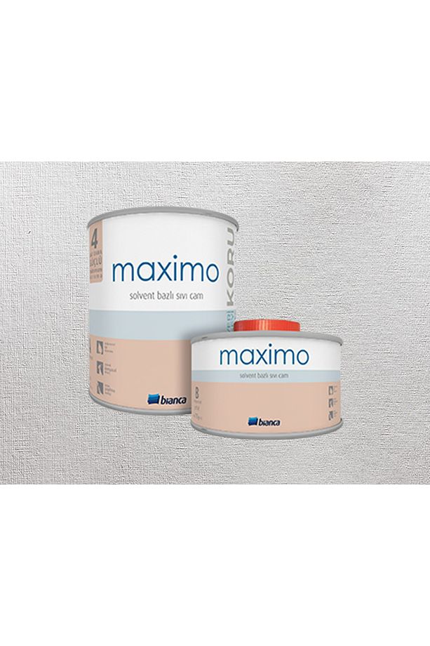 Maximo Solvent Sıvı Cam Parlak - 1