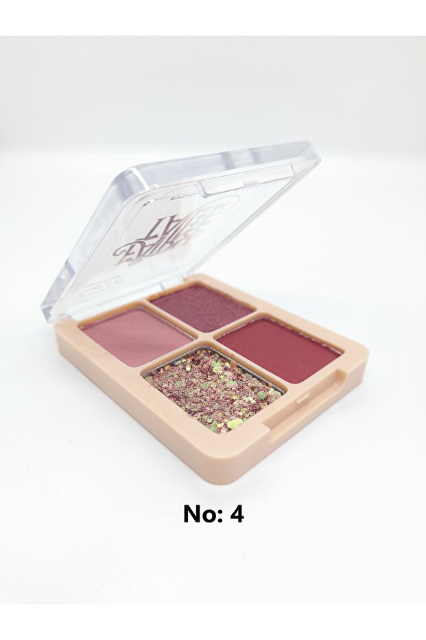 Rose  Fairy Tale  4 'lü Mini Far Paleti No:04