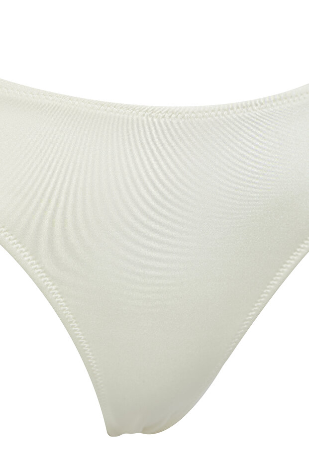Ekru Regular Normal Bel Bikini Altı TBESS24BA00072 - 7