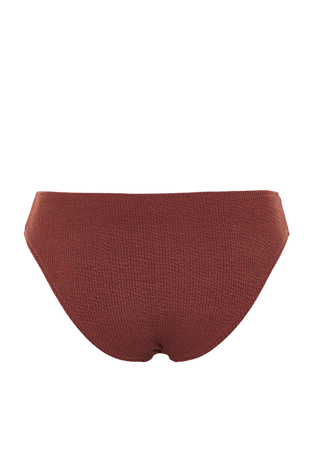 Kahverengi Regular Normal Bel Bikini Altı TBESS24BA00055 - 7