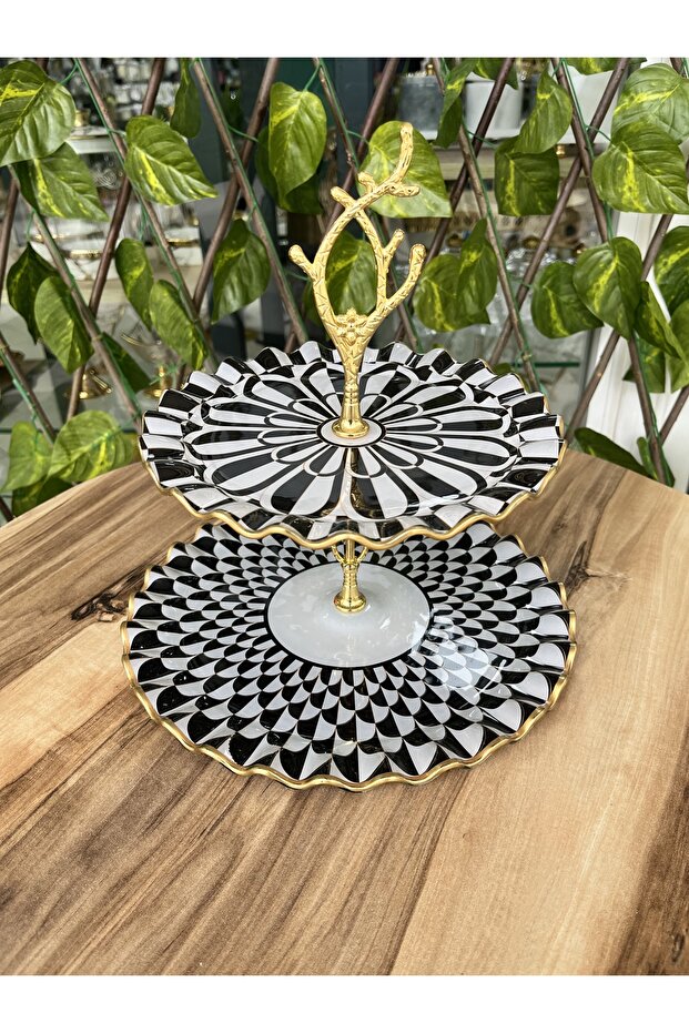 حامل بسكويت باباتيا بطبقتين - 2