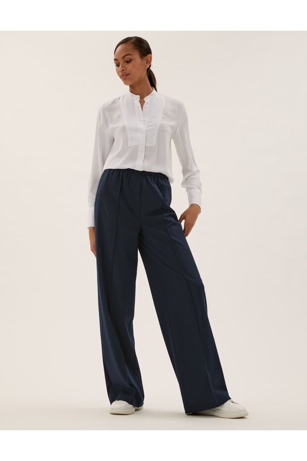 Wide Leg Pantolon - 2