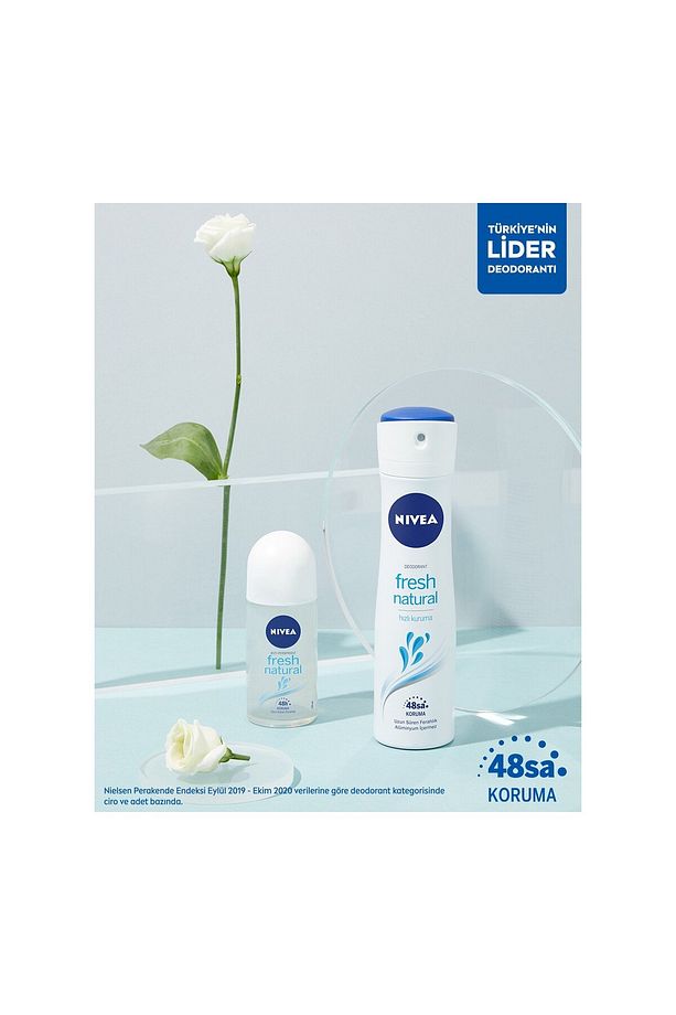 Kadın Deodorant Fresh Natural 150 ML X 3 Adet - 6