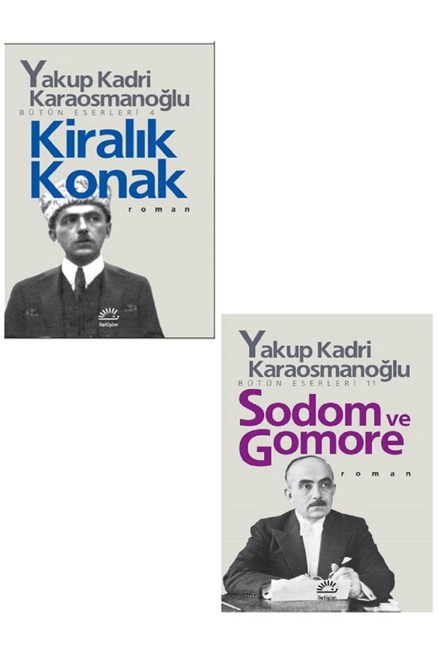 Yakup Kadri Karaosmanoğlu Kiralık Konak - Yakup Kadri Karaosmanoğlu Sodom ve Gomore Total 2 Books