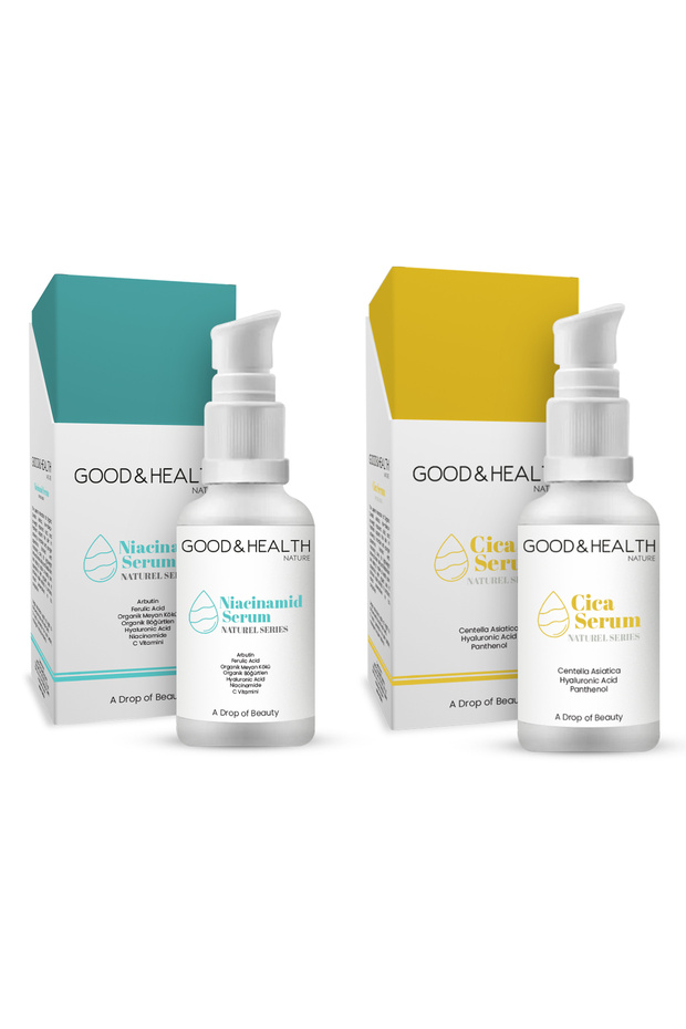 Good&Health Niacinamide Serum&Cica Serum Set