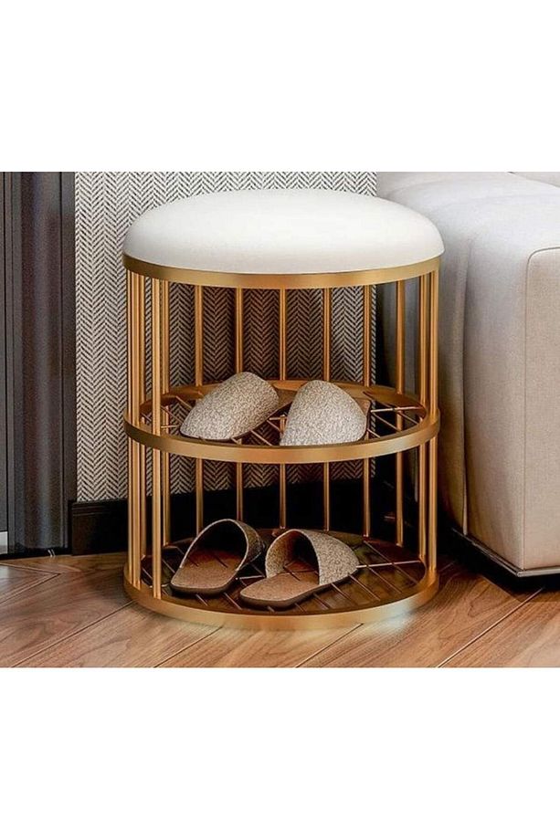 Modern yuvarlak puf 45x50 İsteğe göre renkler - 1