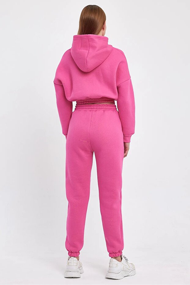 STORE FERMUARLI CROP EŞOFMAN TAKIMI - 5