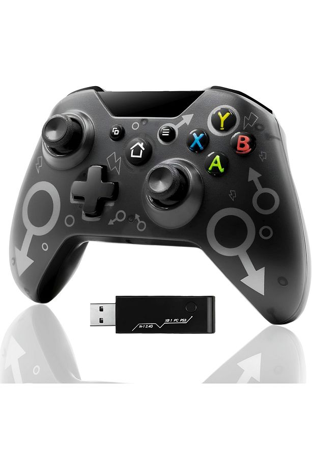 Wireless Controller X-box One/PS3/PC için 2.4G Kablosuz Game Controller Oyun Kolu - 1