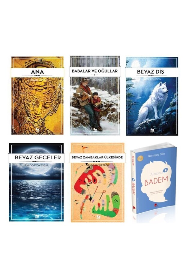 مجموعة الكلاسيكيات العالمية (5 كتب) + Badem Kitabı هدايا