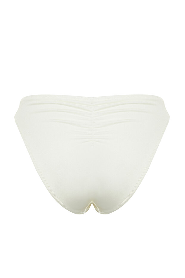 Ekru Regular Normal Bel Bikini Altı TBESS24BA00072 - 8