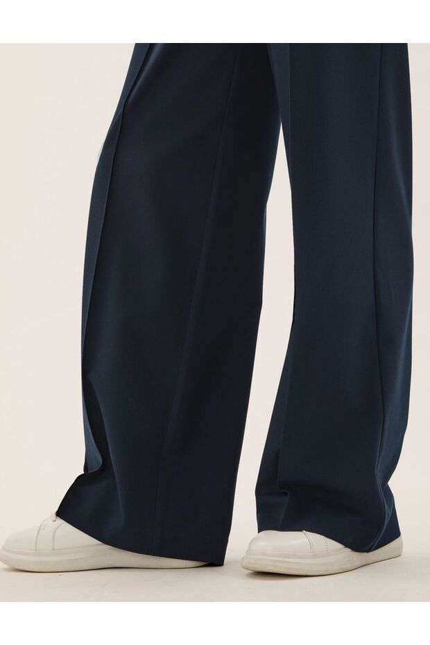 Wide Leg Pantolon - 4