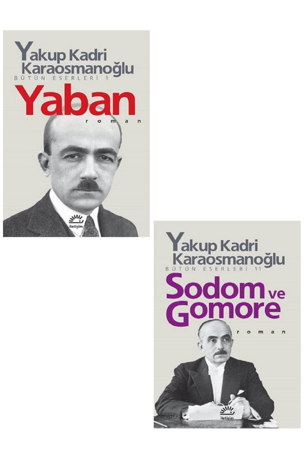 Yakup Kadri Karaosmanoğlu Yaban - Yakup Kadri Karaosmanoğlu Sodom ve Gomore Toplam 2 Kitap