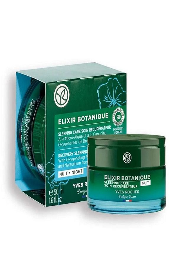 Gece Kremi - Yaşlanma Karşıtı Bitkisel Antioksidan Bakım / Elixir Botanique Detoks Etkili 50 ml - 1