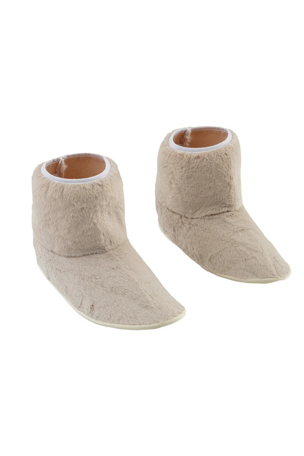 LCW STEPS Düz Pelüş Kadın Ev Botu - 6