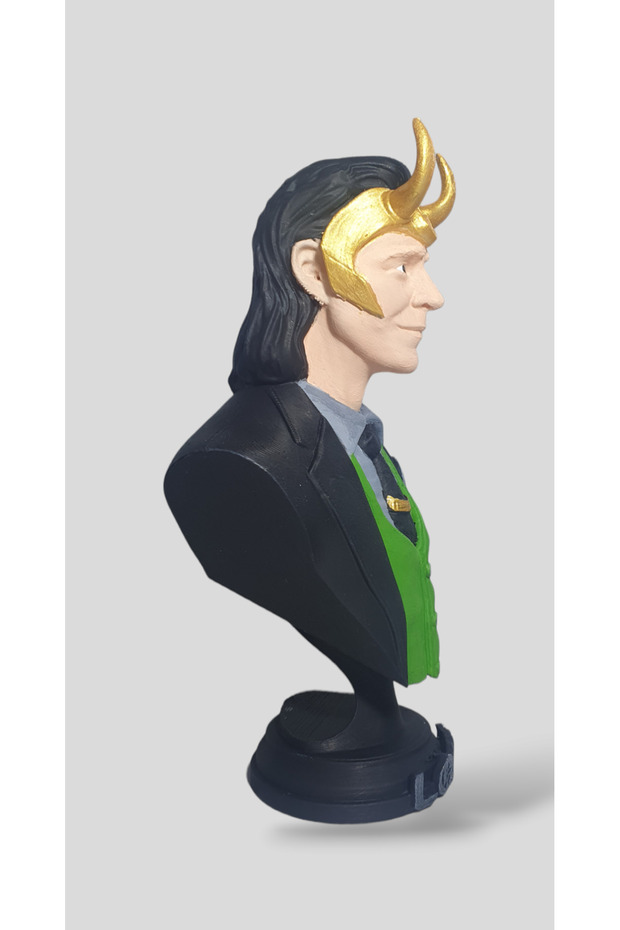Marvel Comics Loki Büst- Loki Figür 15 Cm Renkli - 7