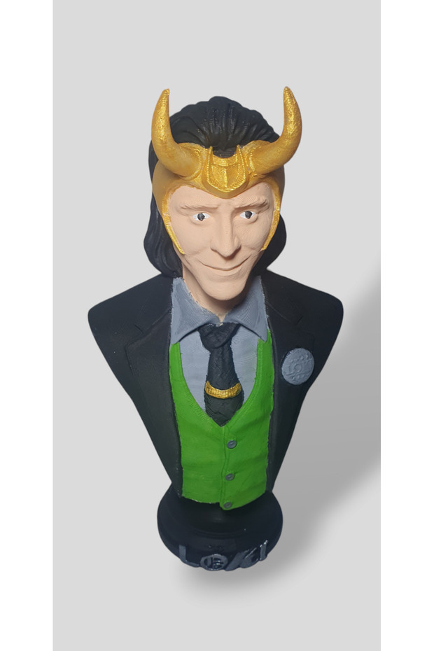 Marvel Comics Loki Büst- Loki Figür 15 Cm Renkli - 9