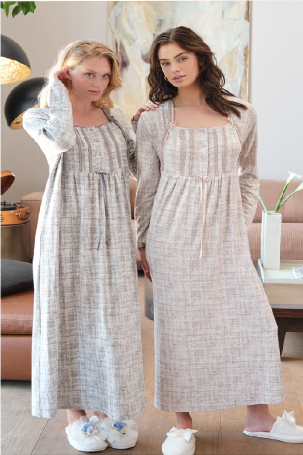 5504 BATTAL VELVET NIGHTWEAR