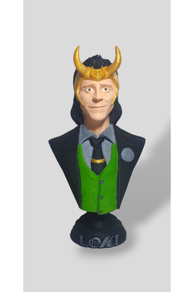 Marvel Comics Loki Büst- Loki Figür 15 Cm Renkli - 1