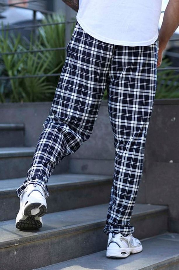 Unisex Mikro Süet Pijama Altı Tek Alt S1 - 2