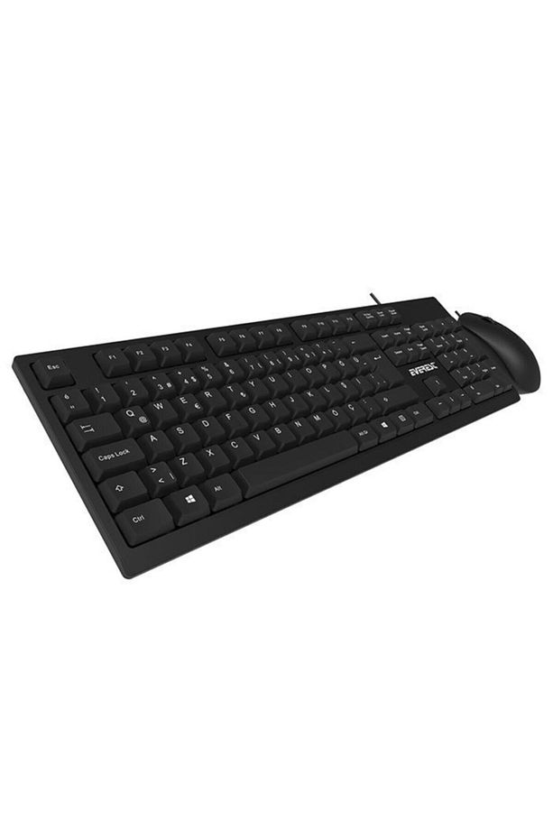 Km-615 Siyah Usb Combo Q Standart Klavye + Mouse Set - 4