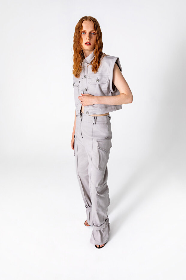 Stella Gray Vest - 3