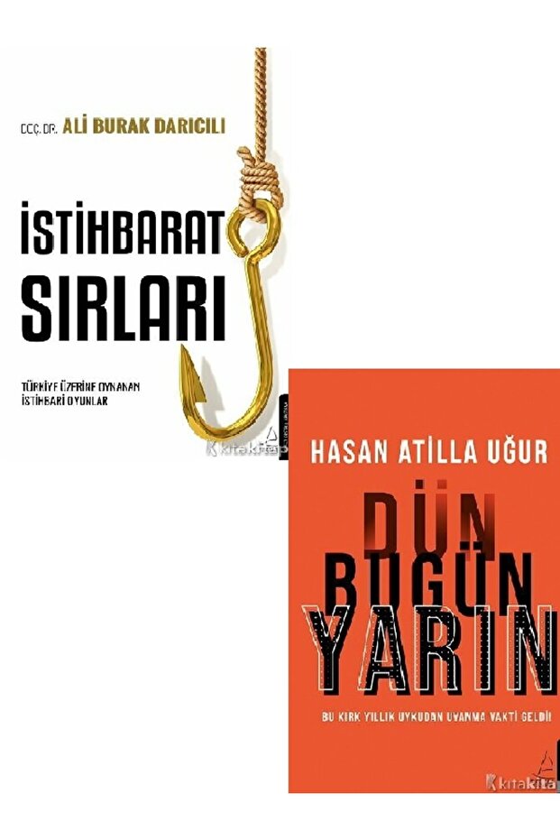 İstihbarat Sırları - Dün Bugün Yarın - Hasan Atilla Uğur - Ali Burak Darıcılı 2 KİTAP SET - 1