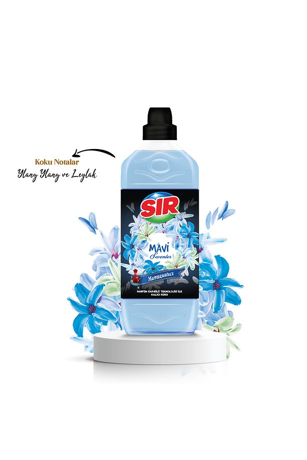Çamaşır Yumuşatıcısı Mavi Sevenler 2000 ml 2'li - 3