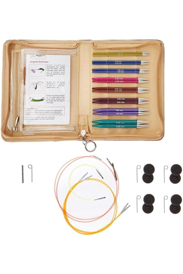 Zing 47424 Deluxe Skewer Set with Interchangeable Tips