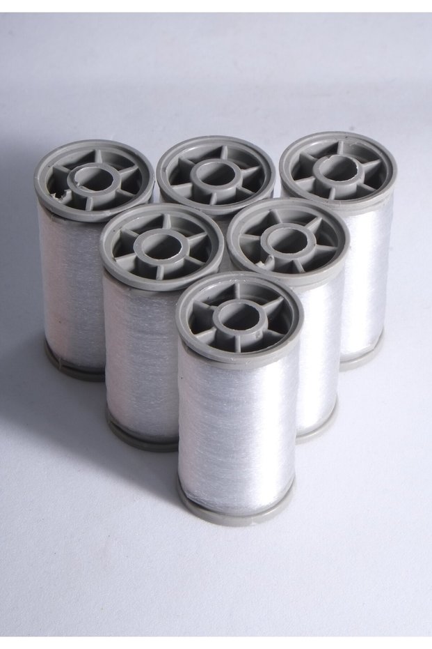 6 Pieces 200 Meters 100 Denier Ghost Thread (Total 1200 Meters) Sewing Thread Thread Line