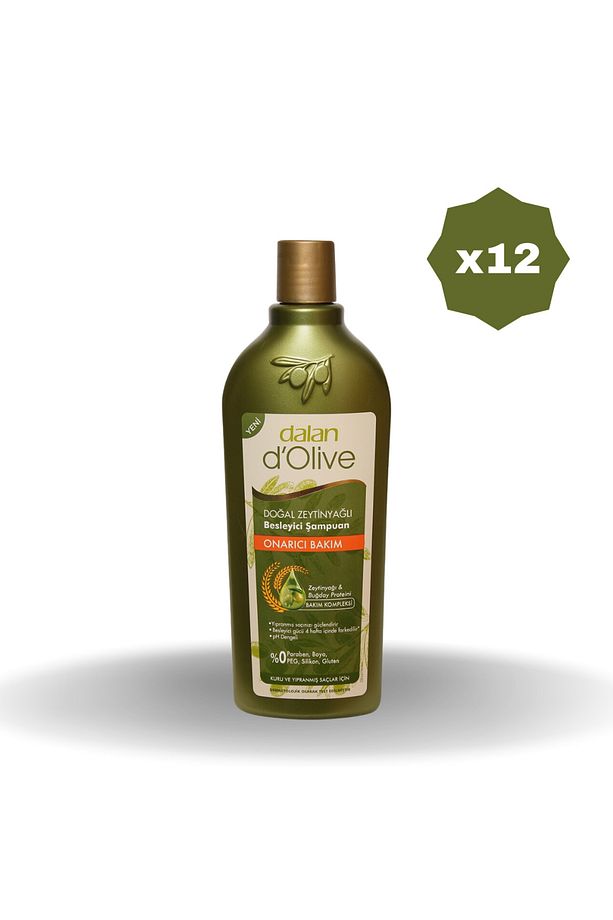 D'OLİVE ZEYTİN YAĞLI ŞAMPUAN 400 ML X 12 ADET - 1